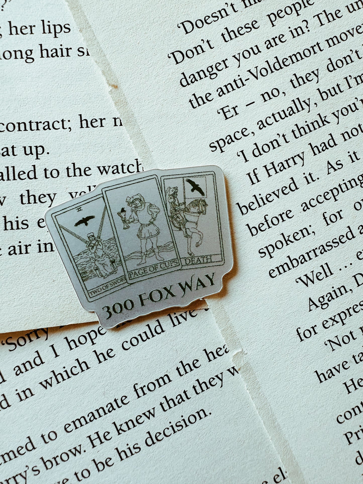 300 Fox Way Sticker - Small