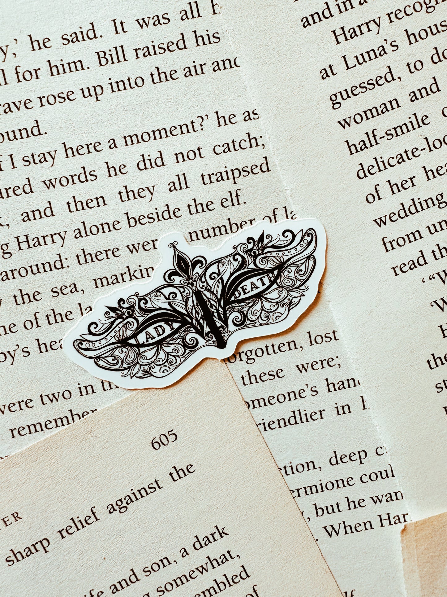 Lady Death Sticker - Small