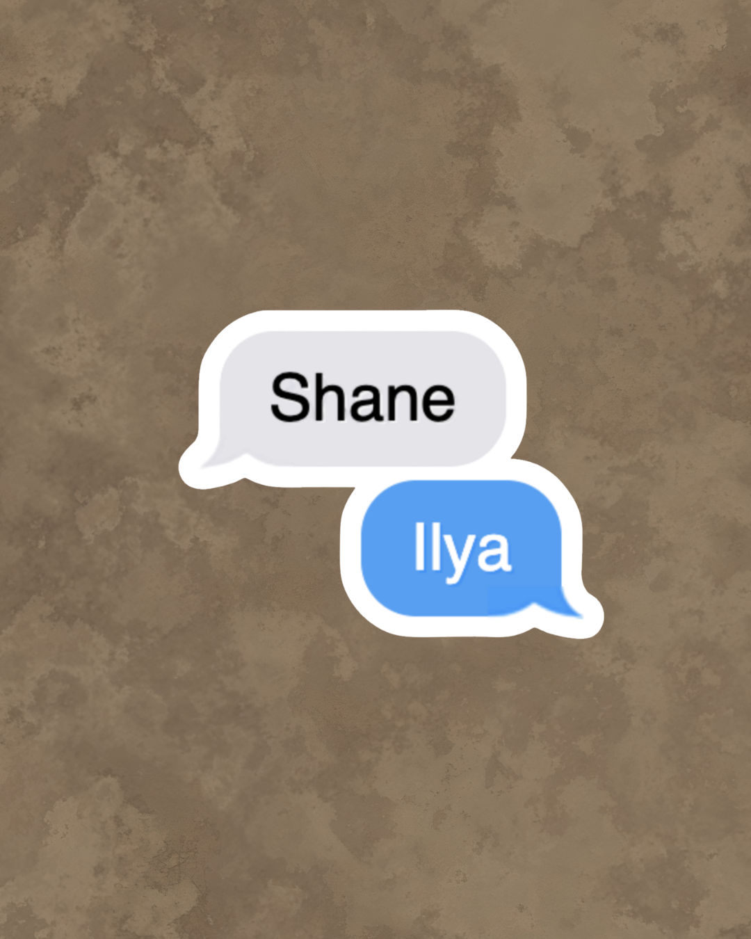 Shane/Ilya Sticker