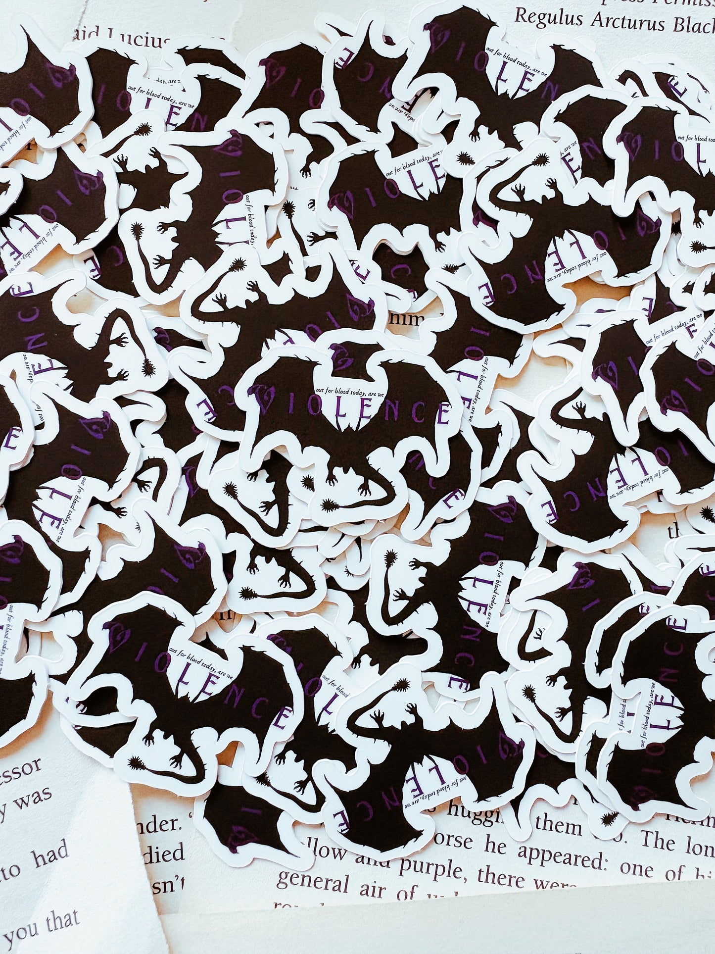 Violence Sticker - Small