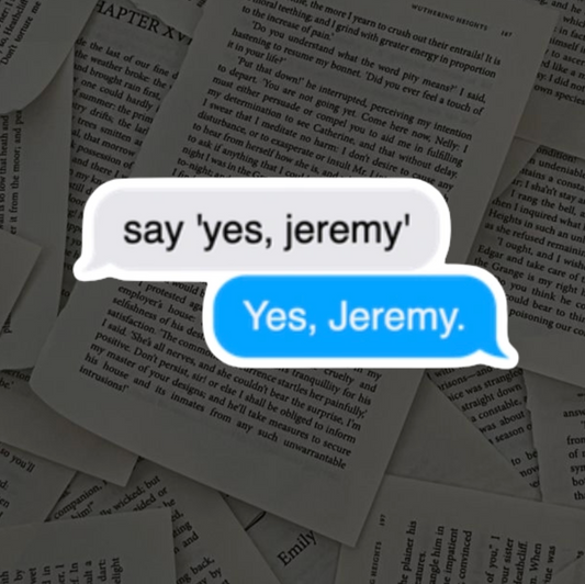 Yes, Jeremy