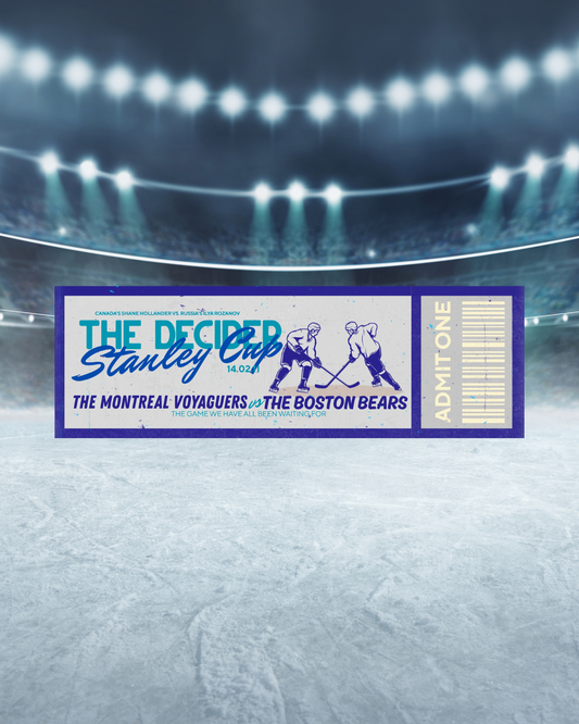 Bears vs. Voyageurs Ticket Bookmark