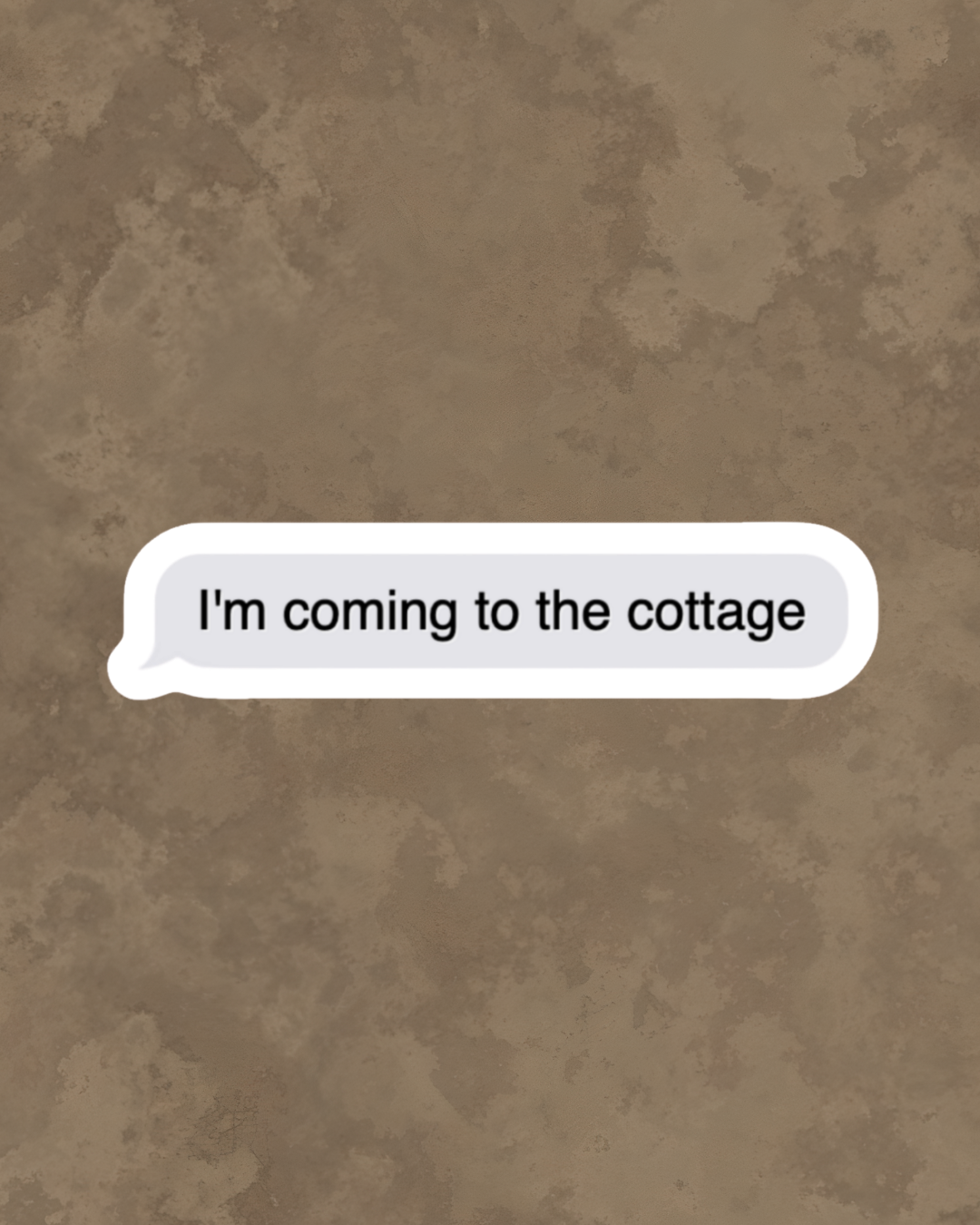 Cottage Sticker